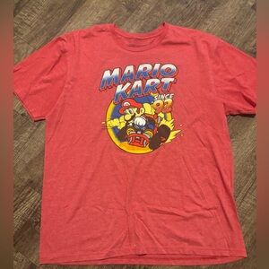 Mario Kart Red Graphic Tee